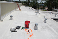 Roof Moisture Testing